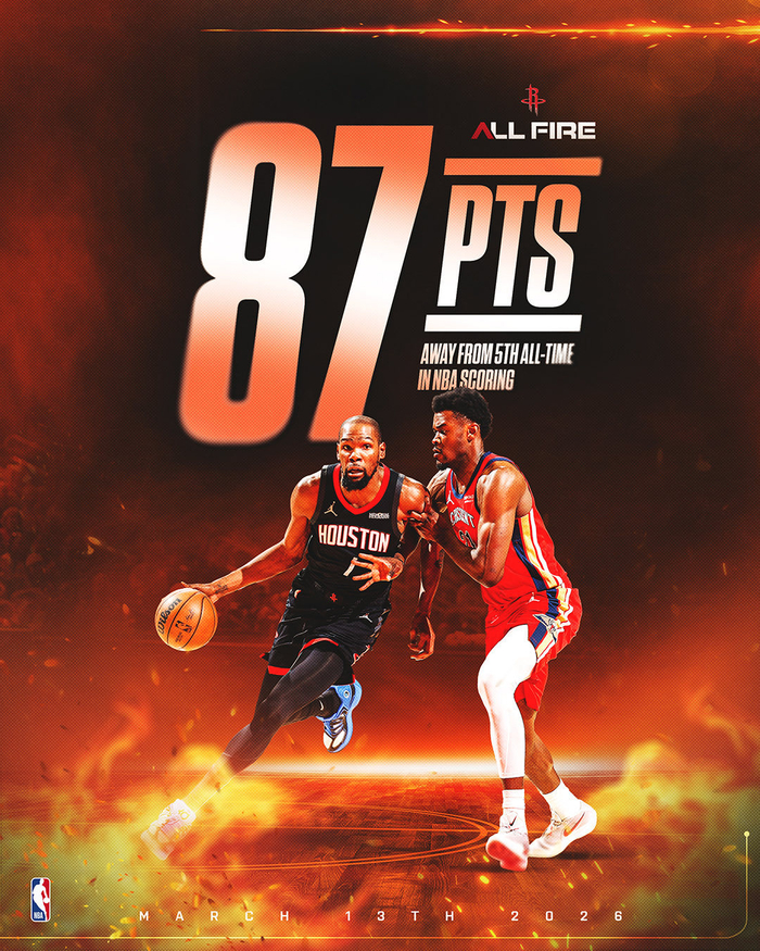 2026世界杯手机观看软件-杜兰特距超乔丹仅差87分，火箭五战赛程引关注|凯文·杜兰特|湖人|热火|公牛|老鹰_新浪体育_新浪新闻